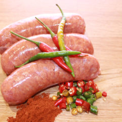 Hot Chilli Pork Sausages